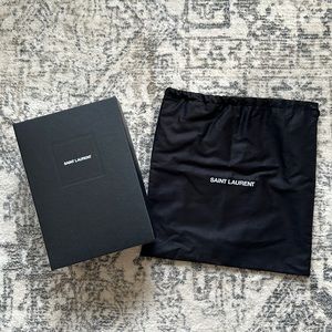 Saint Laurent Box and Dust Bag